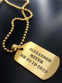 Dog Tag Anhängerkette HARDY